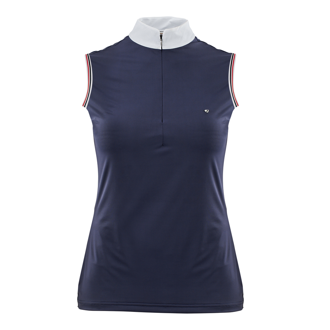 Picture of Shires Aubrion Arcaster Sleeveless Show Shirt, Young Rider, 3 Colours, Age 7-14