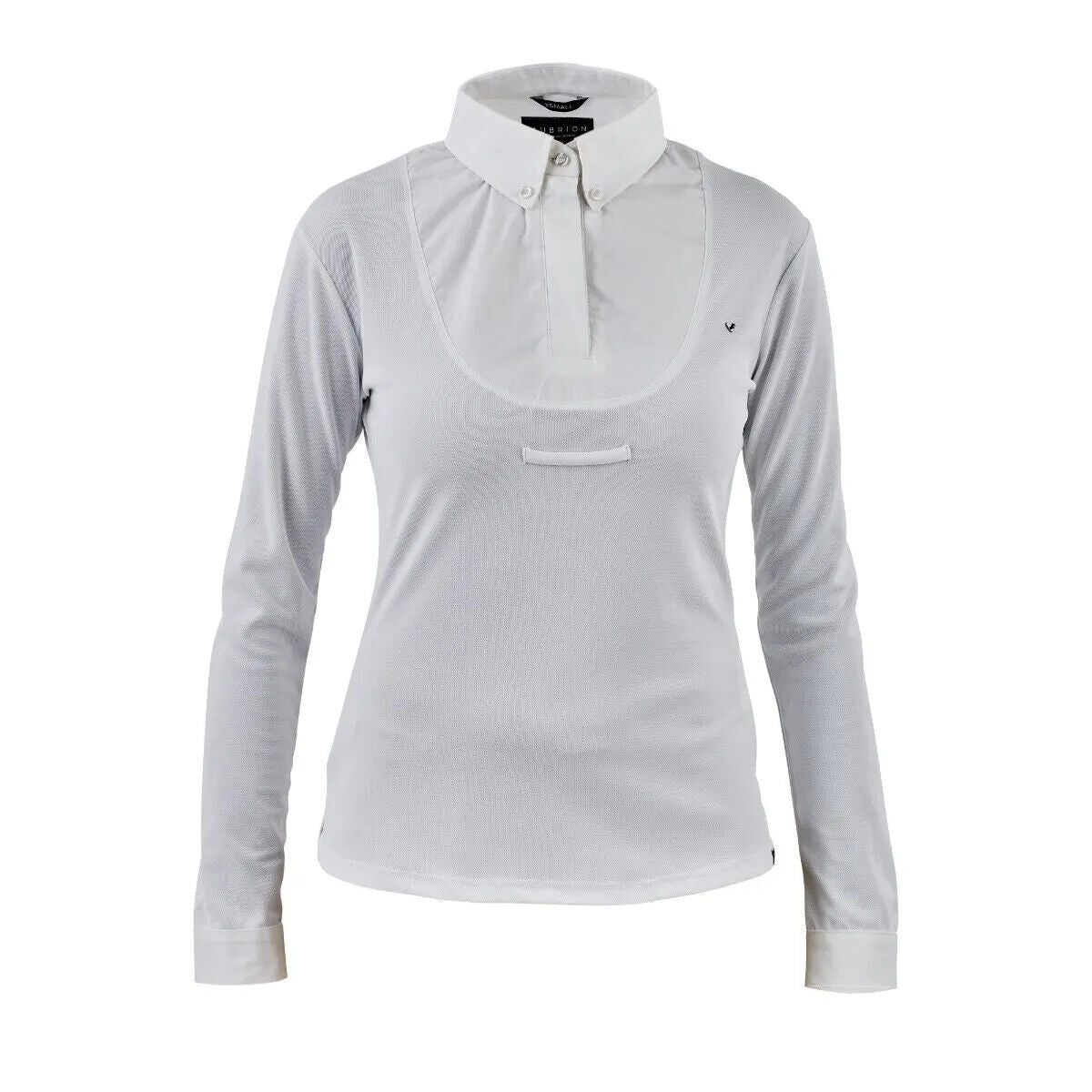Picture of Shires Aubrion Long Sleeve Tie Shirt, Young Rider, 2 Colours, Ages 3-14 Yrs