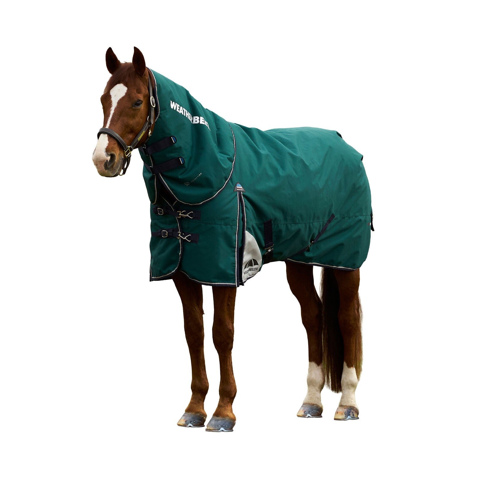Picture of WEATHERBEETA COMFITEC PLUS DYNAMIC 0G HORSE TURNOUT RUG, DETACH-A-NECK, LIGHT