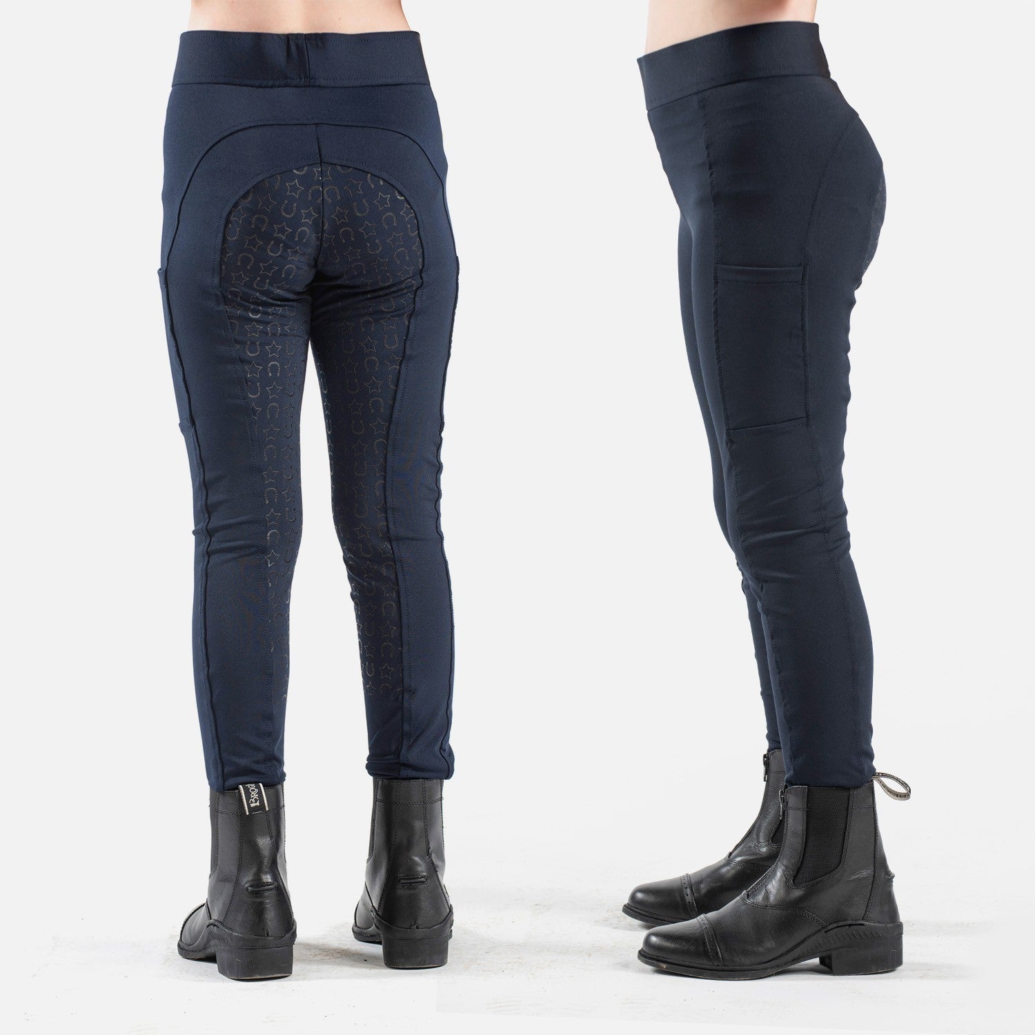 Picture of Whitaker Whitaker Clitheroe Child Tights, Jodphurs, 2 Colours, Ages 5-16yrs