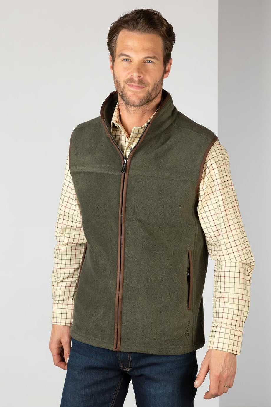 Picture of Rydale Men's Premium Fleece Waistcoat - Huggate, XS-3XL