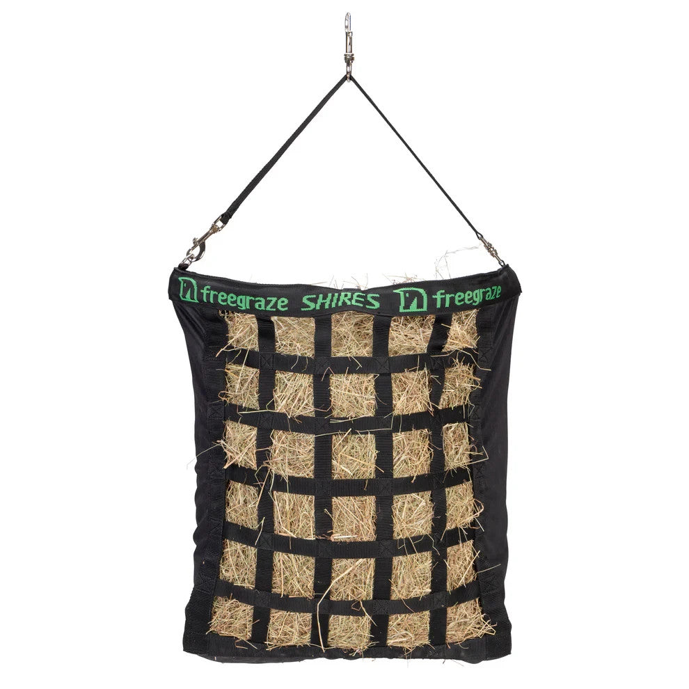 Picture of Shires FreeGraze Deluxe Web Front Hay Bag, 2 sizes.