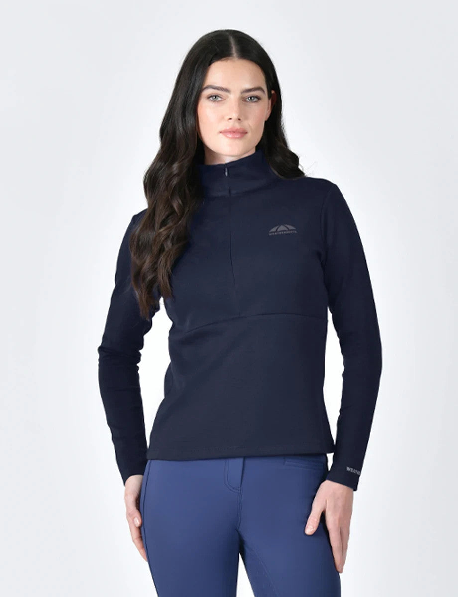 Picture of Weatherbeeta Ladies Copper 1/2 Zip Long Sleeve Mid-Layer Top, 3 Colours.