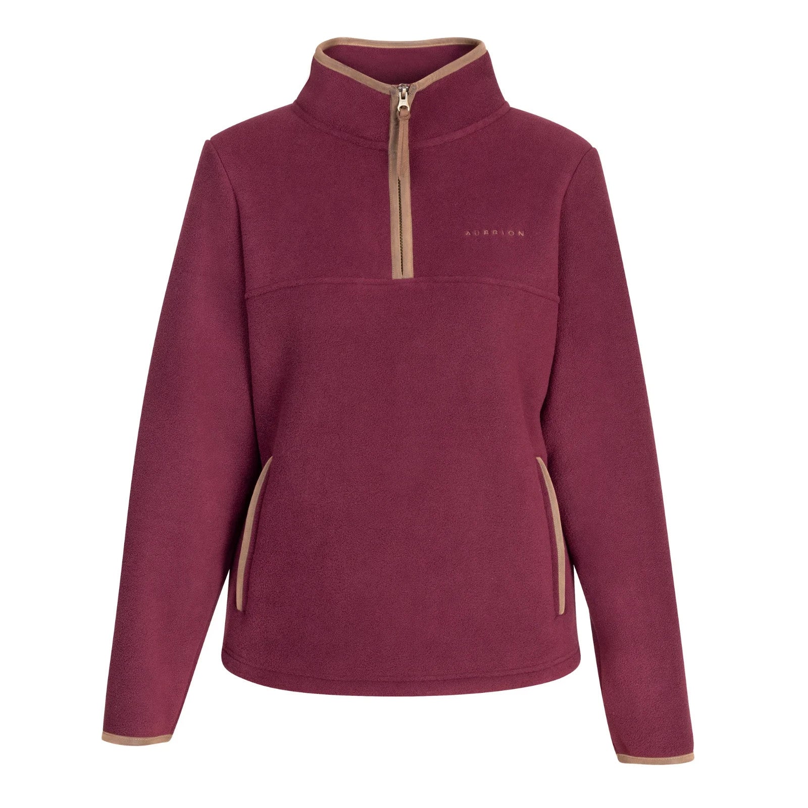 Picture of Shires Aubrion Core Ladies Half Zip Fleece Jacket, Navy, XXS-XXXL, 4 Colours