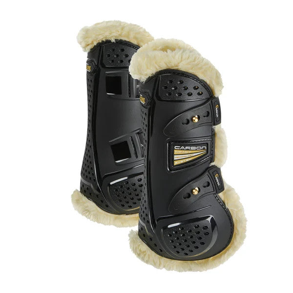 Picture of Shires ARMA OXI-ZONE SupaFleece Tendon Boots, Black , Cob/Full/X.Full