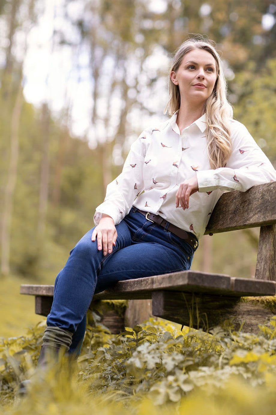 Picture of Rydale Ladies Printed Shirt - Wistow II - Huggate, 6 Colour Options