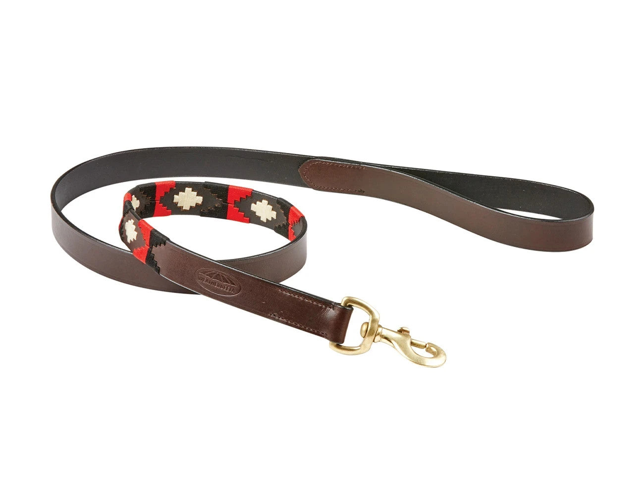 Picture of Weatherbeeta Polo Leather Dog Lead, 5 Colours.