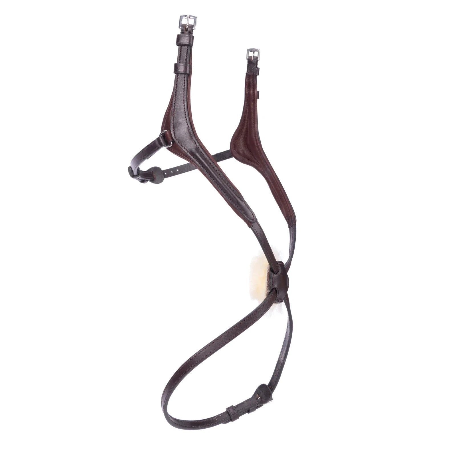 Picture of Shires Velociti LUSSO Elite Grackle Noseband, Black, Havana, 4 Sizes