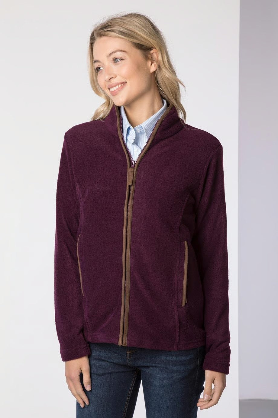 Picture of Rydale Ladies Huggate Fleece Jacket, 5 Colours