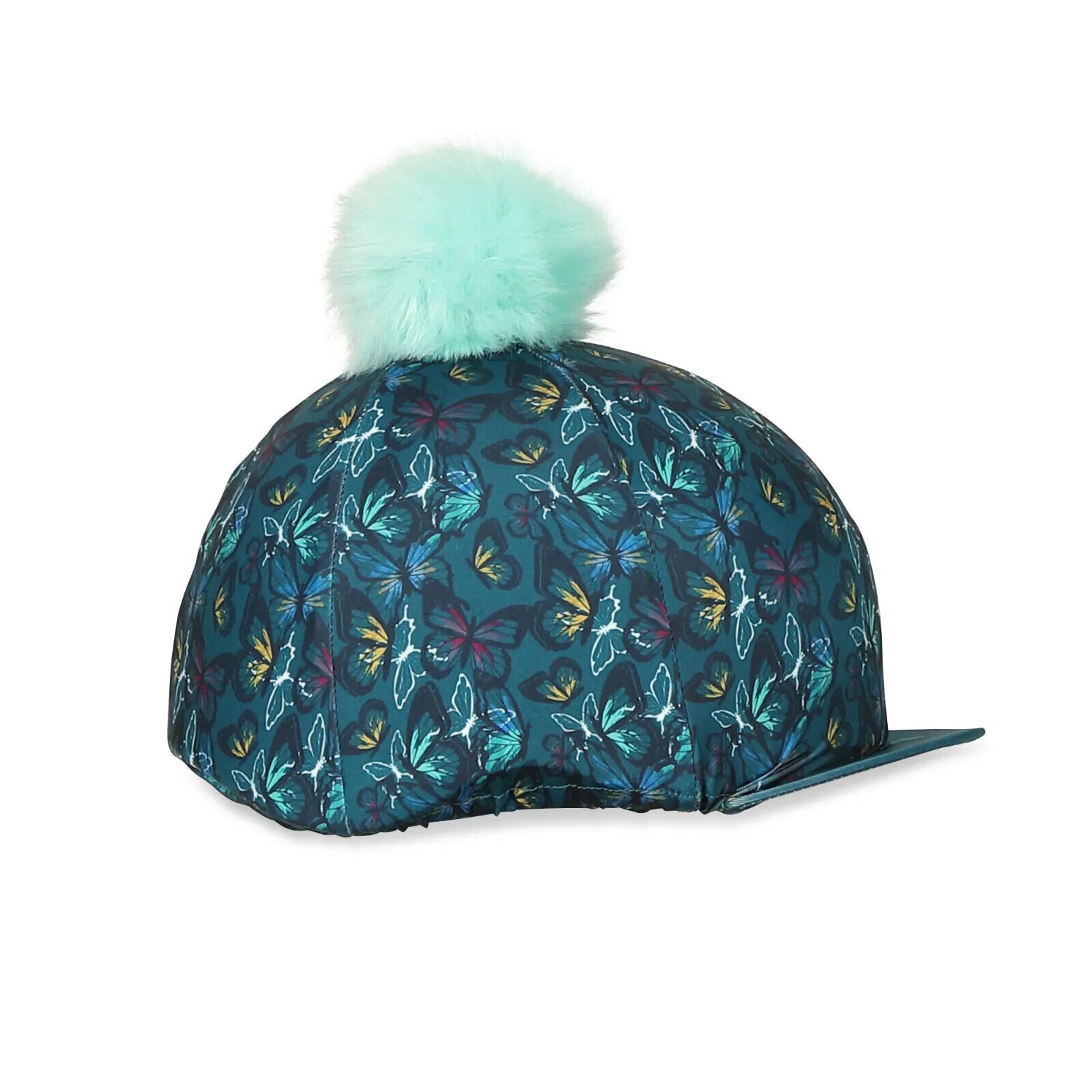 Picture of Shires Aubrion Hyde Park Skull Hat Silk, Hat Cover, 3 Colours, One size.