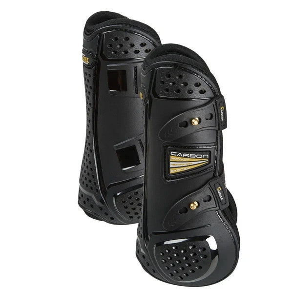 Picture of Shires ARMA OXI-ZONE Tendon Boots, Black / Brown, Cob/Full/X.Full