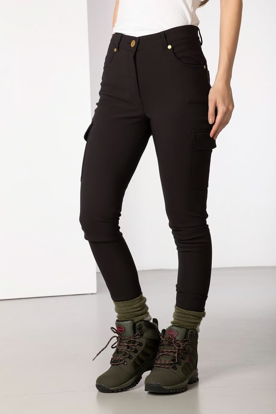 Picture of Rydale Ladies Walking Trousers With Pocket - Aike II, 5 Colour Options