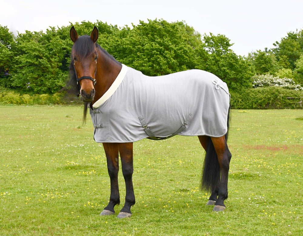 Rhinegold Show Fleece Cooler Travel Fleece Horse Rug, 4 Colours