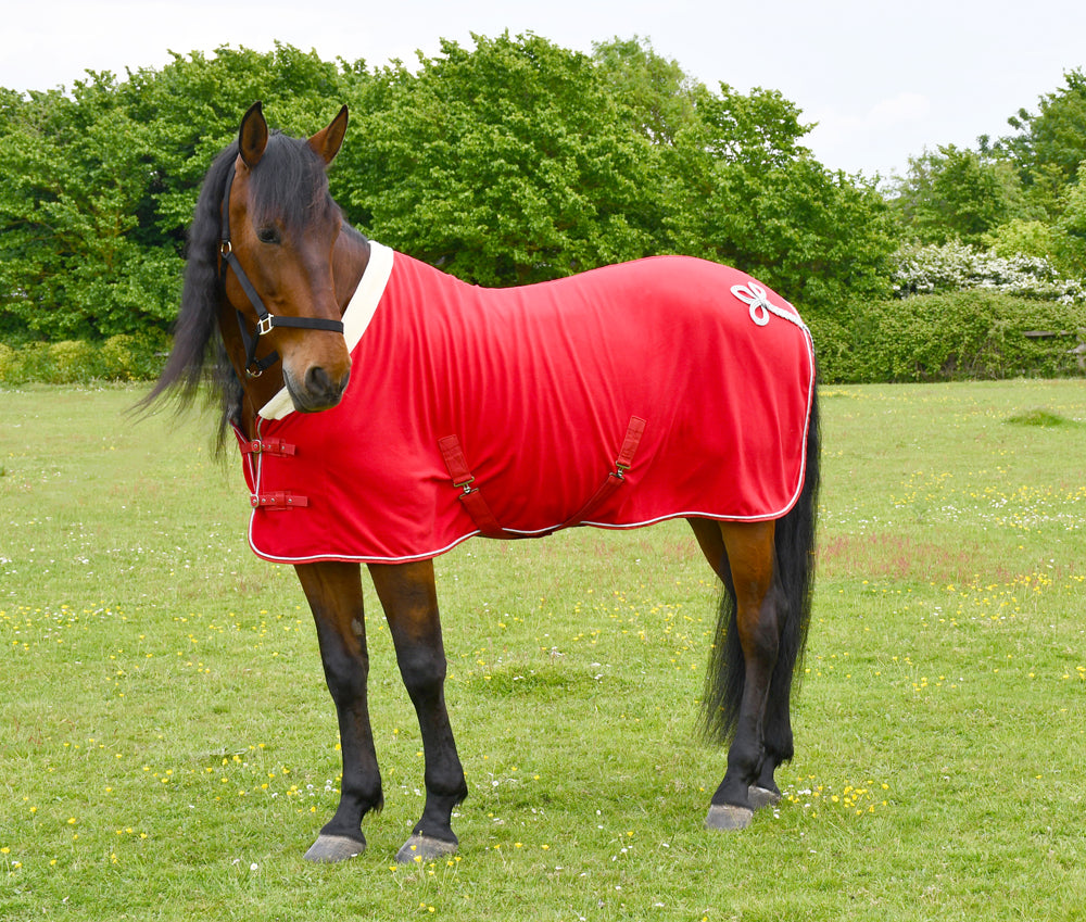 Rhinegold Show Fleece Cooler Travel Fleece Horse Rug, 4 Colours