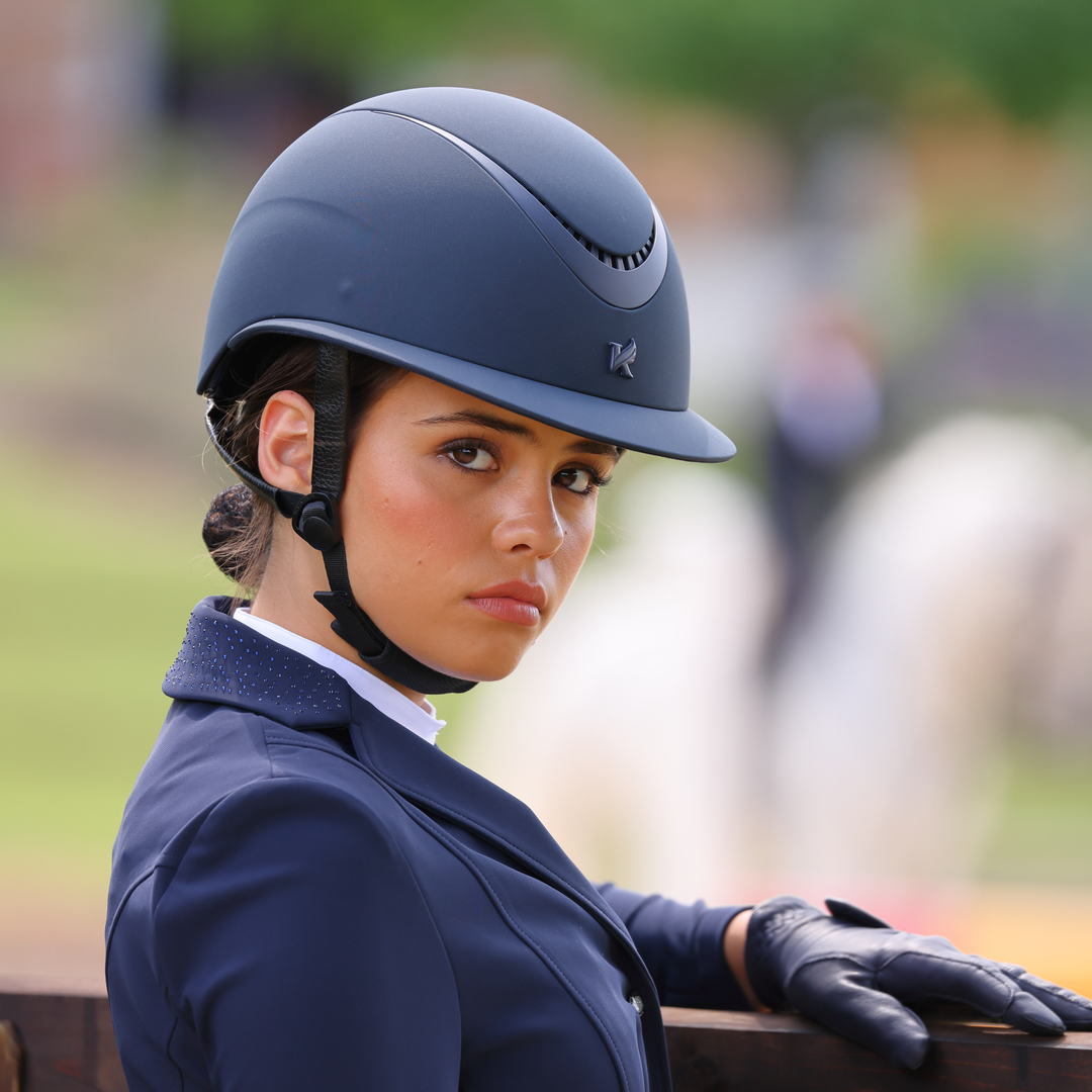 Shires Karben Aria Ellipse Riding Hat, Dial Sizing, PAS015 Kitemarked, 2 Colour