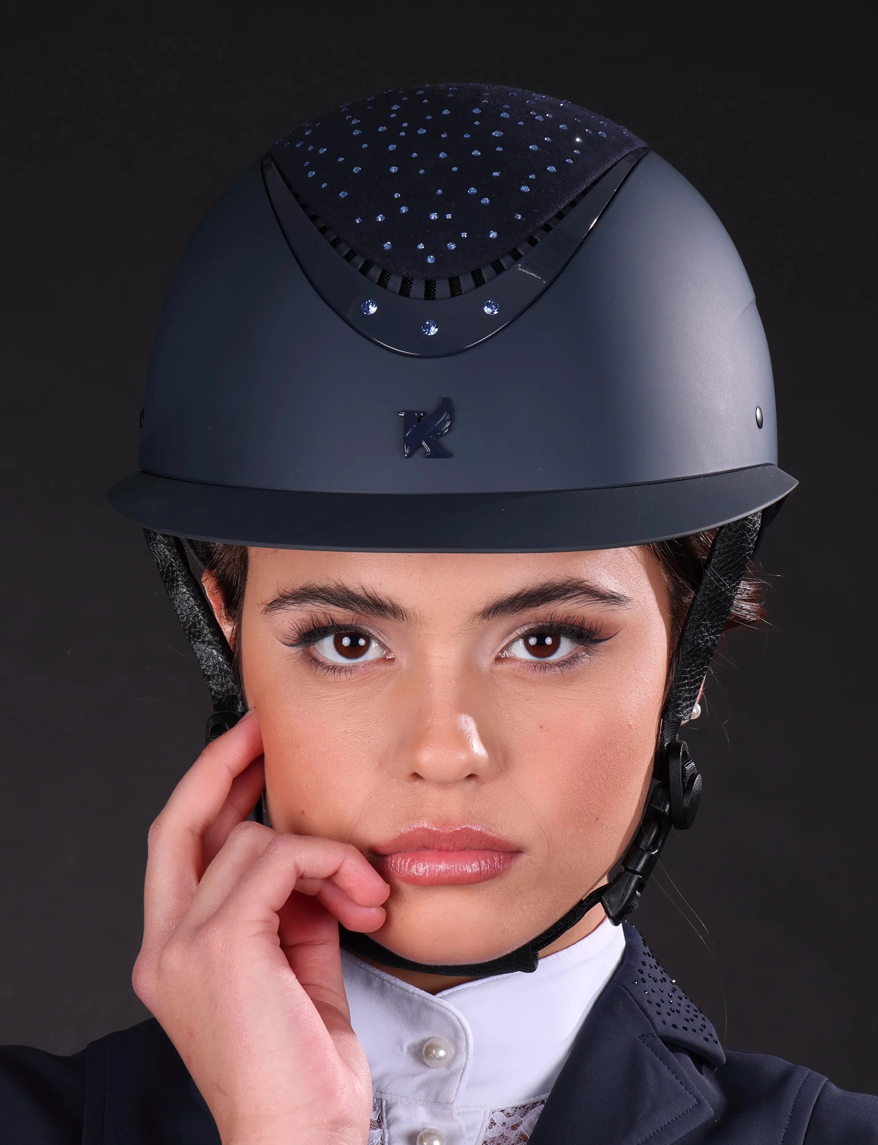 Shires Karben Viola Ellipse Riding Hat, Dial Sizing, PAS015 Kitemarked, 2 Colours