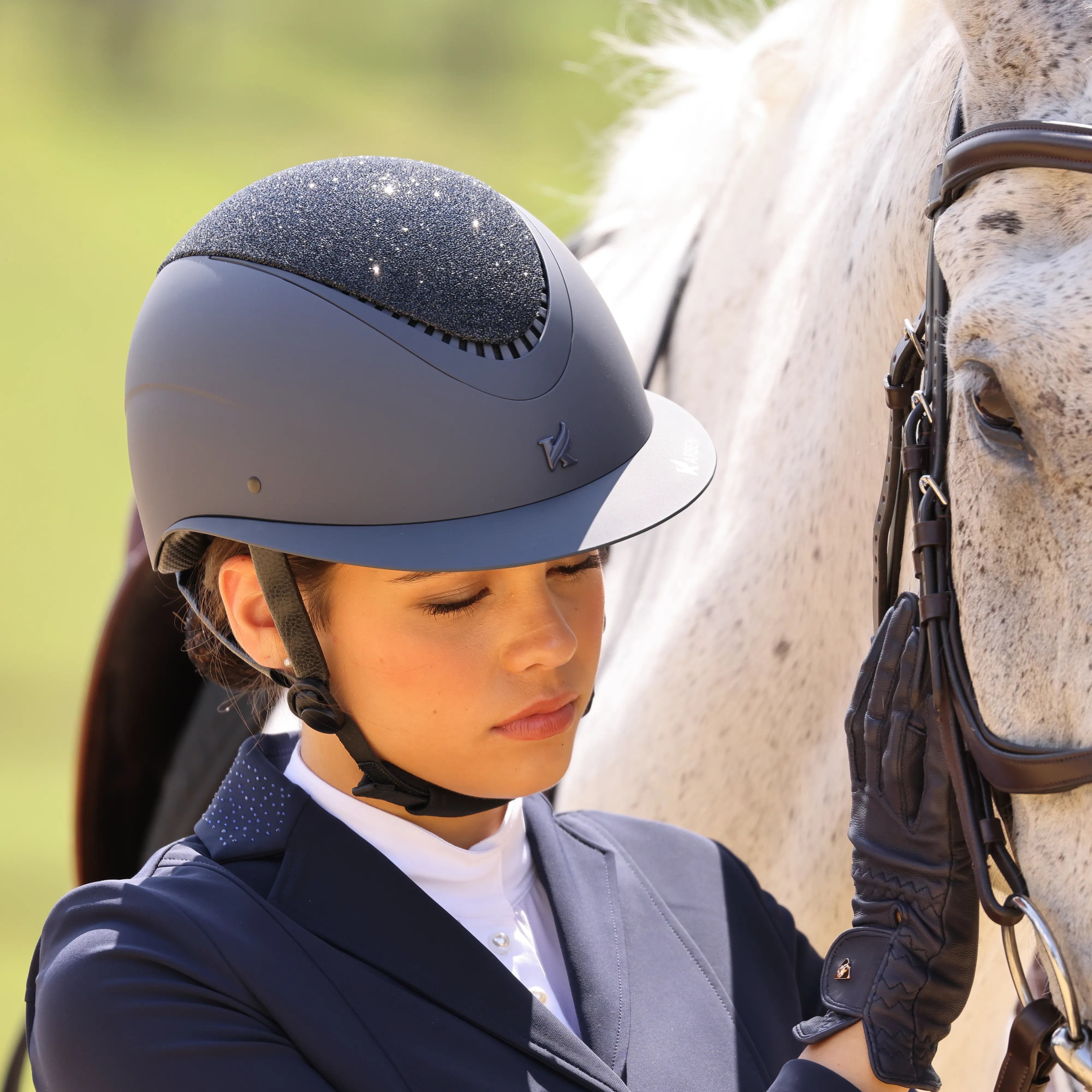 Shires Karben Lia Ellipse Riding Hat, Dial Sizing, PAS015, Kitemarked, 2 Colours