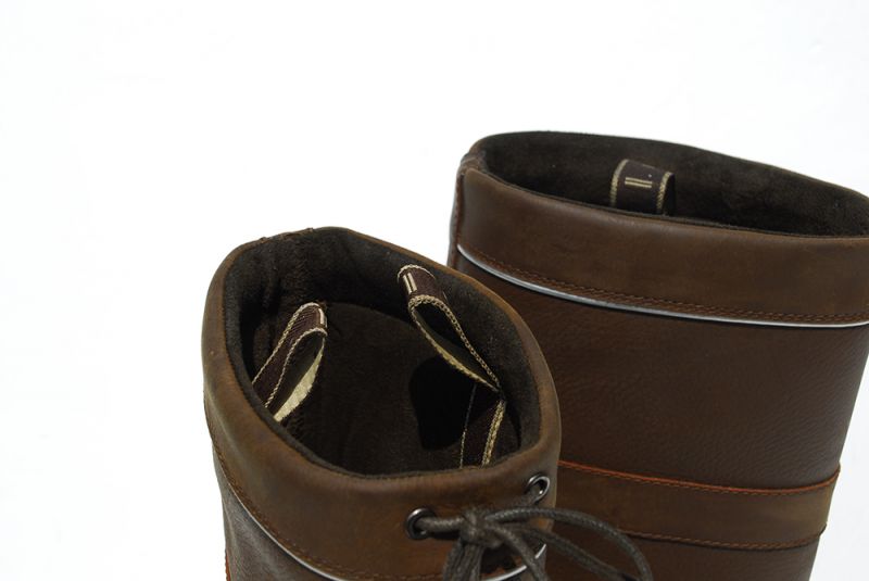 Rhinegold Elite Harlem Waterproof Country Boots,  Brown Std or Wide Calf