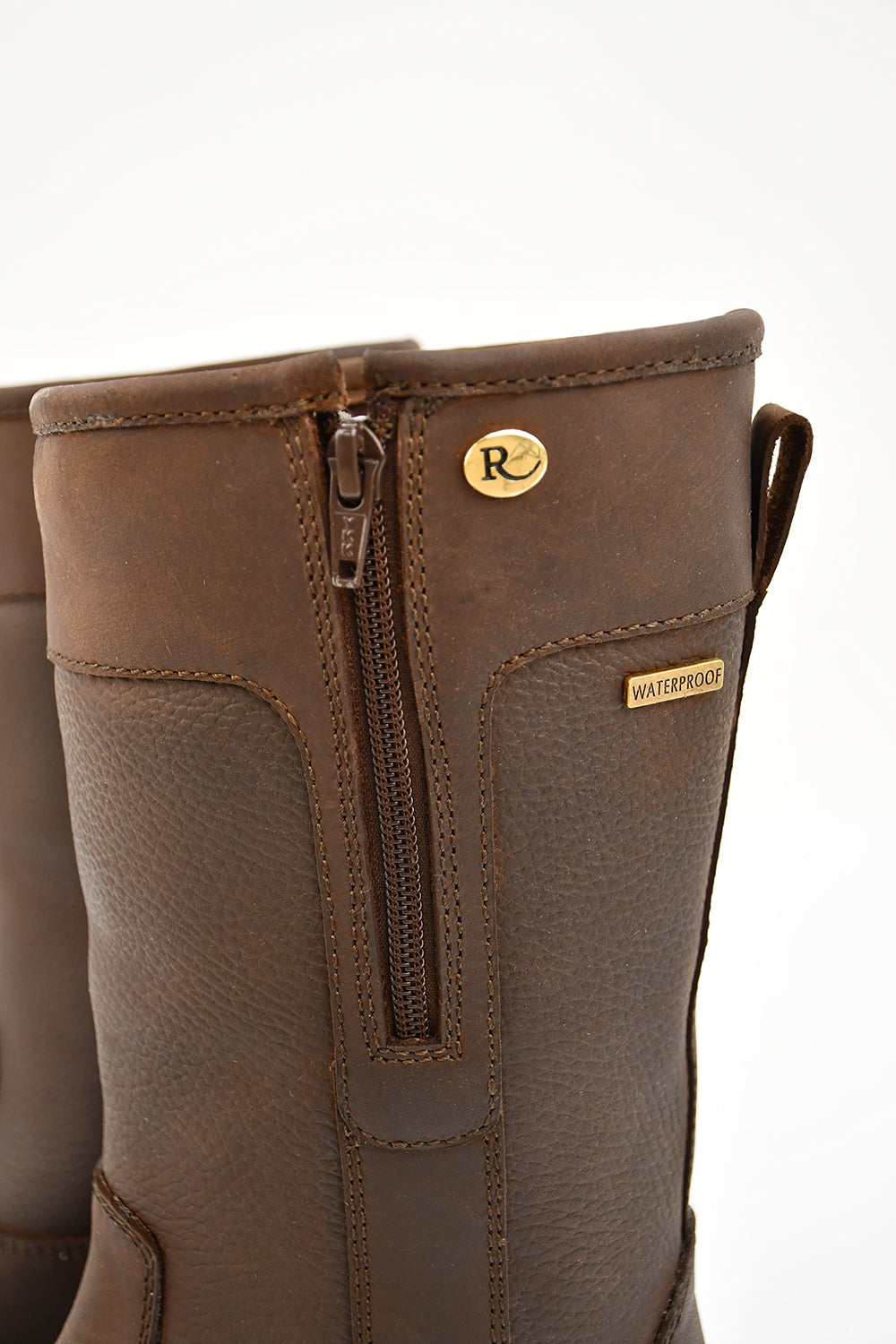 Rhinegold Hampton Waterproof Country Walking Boots, Brown, Sizes UK 3 - 12