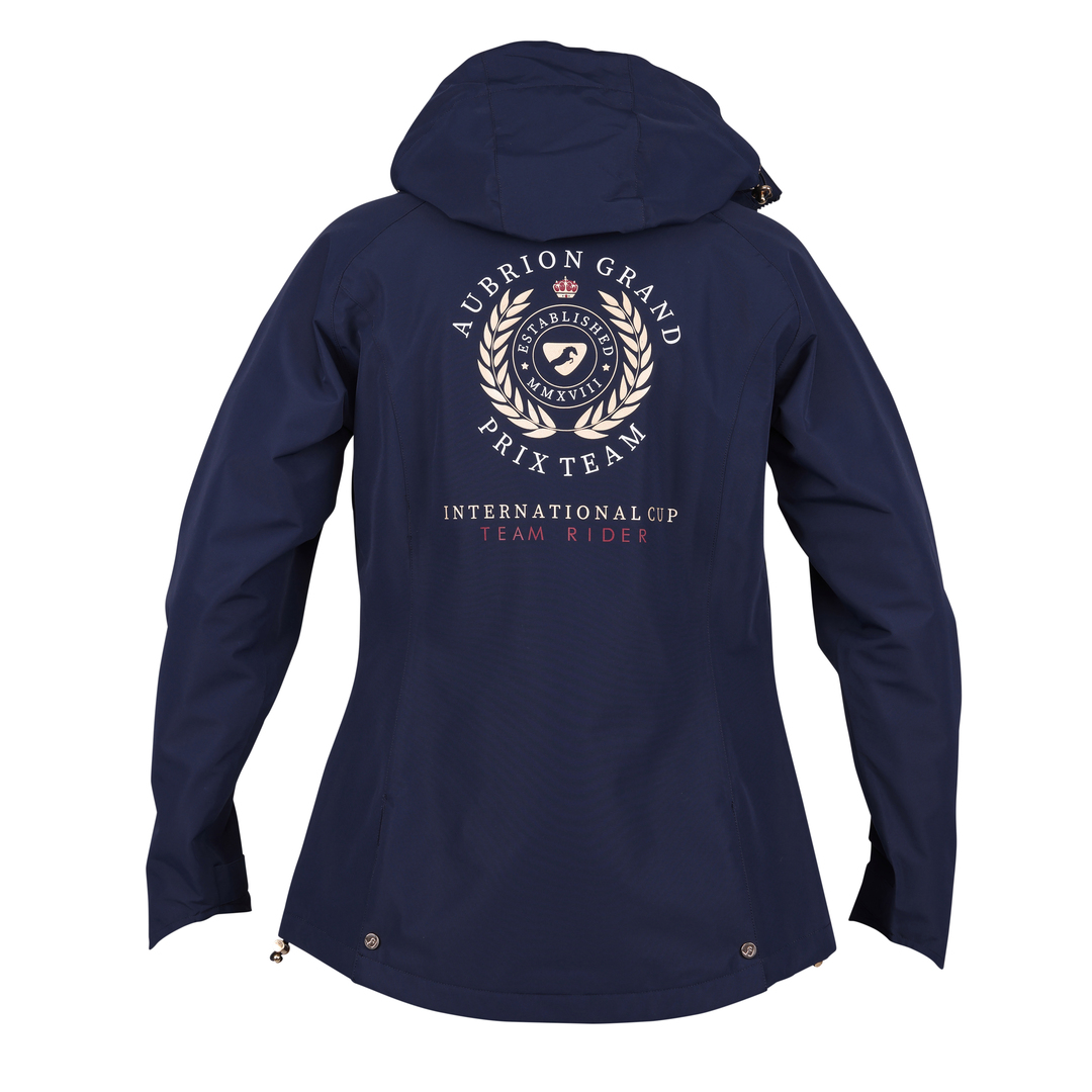 Shires Aubrion Waterproof Team Jacket, Navy or Grey,  XXS-XXL