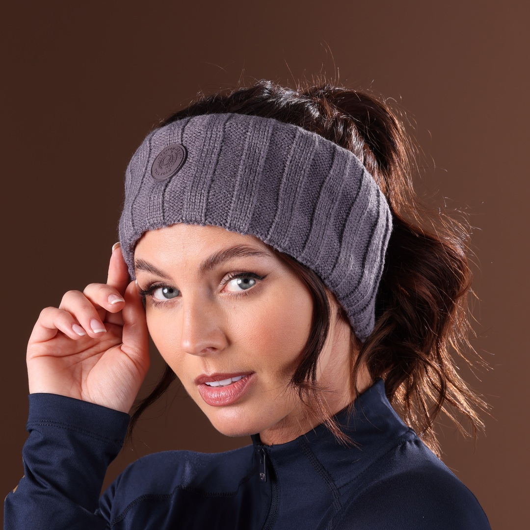 Shires  Aubrion Team Headband, Fleece Lined, 3 Colours, One Size,