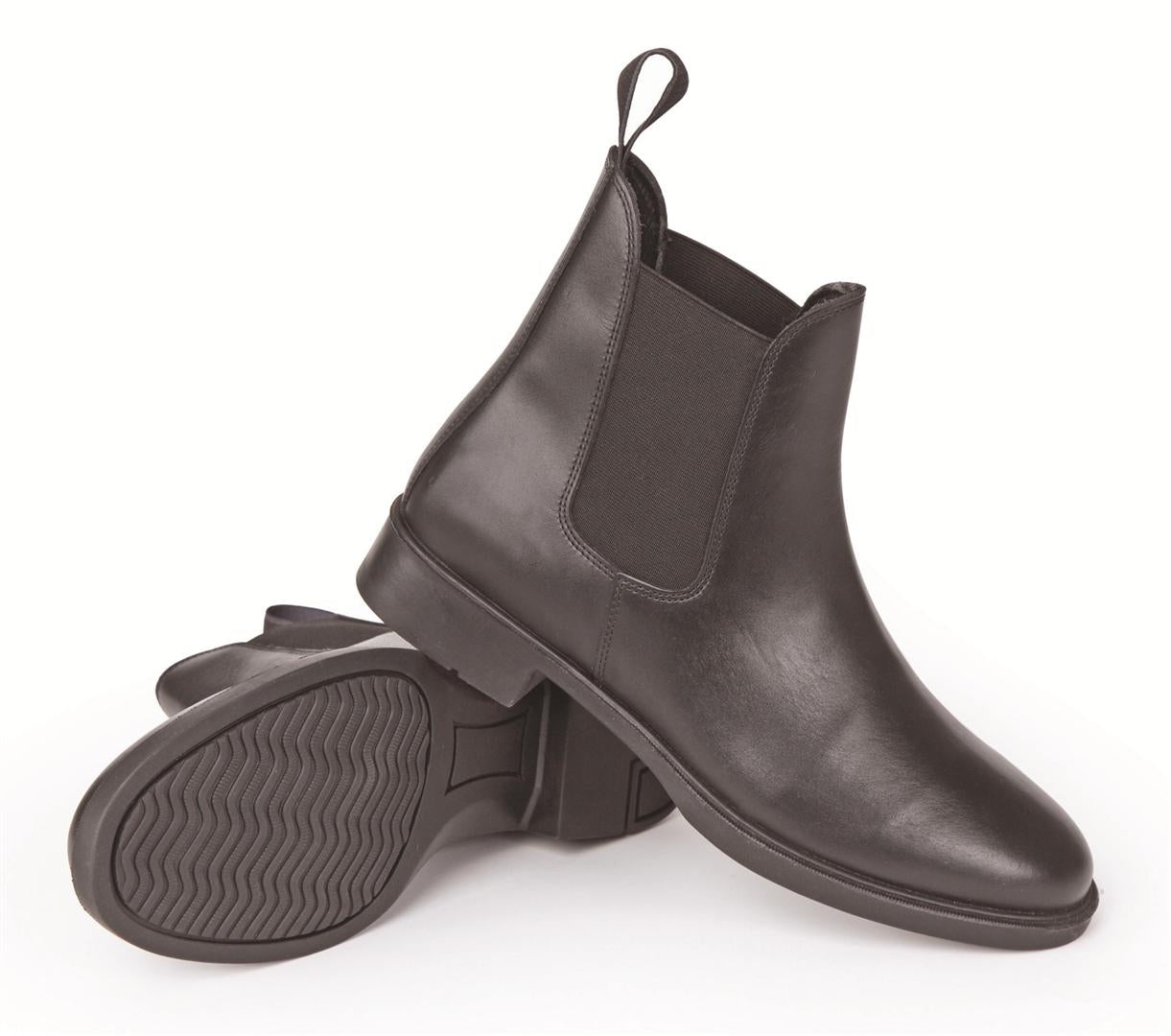 Shires Wessex Leather Jodhpur Short Boot All Sizes in Black or Brown, Riding