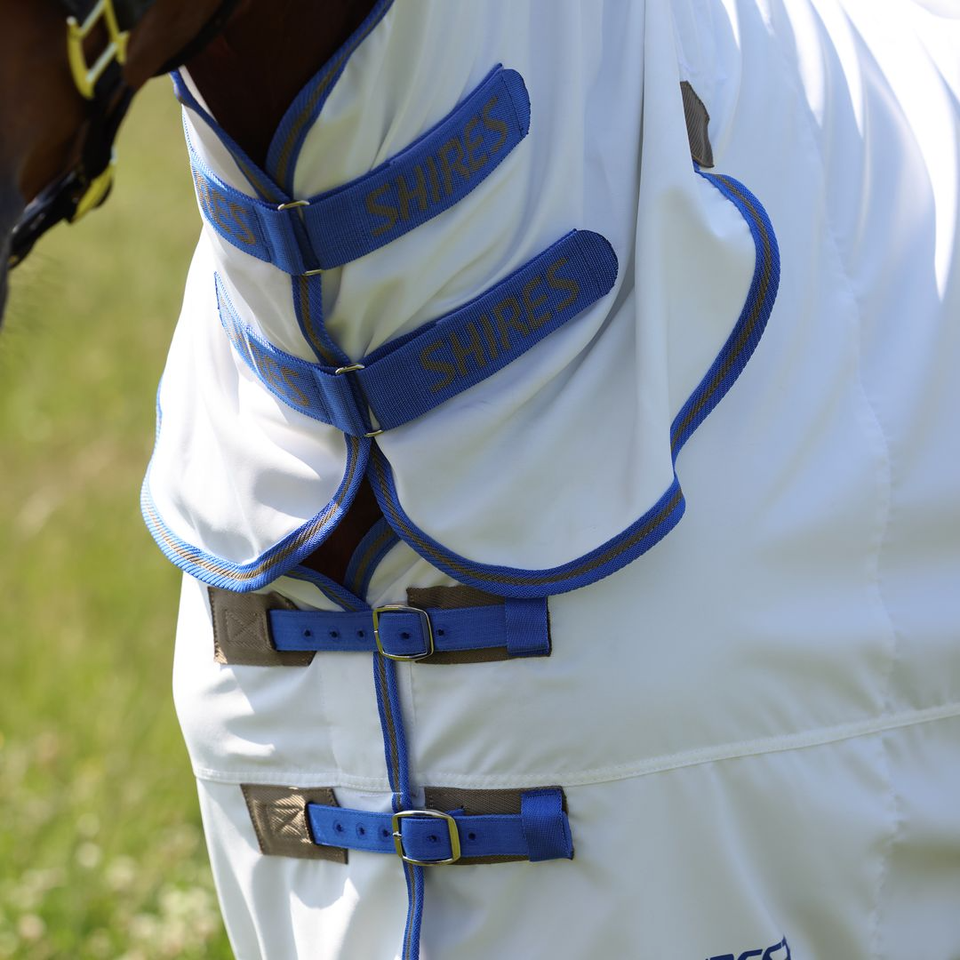 Shires Tempest Plus Sweet-Itch Combo Fly/Bug Rug, Summer Turnout Horse Rug