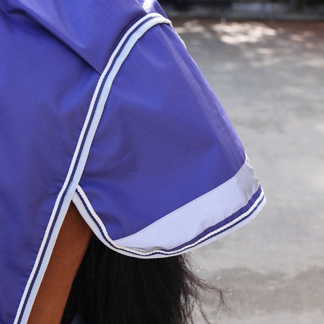 Shires Highlander Lite 0G Horse/Pony Lightweight Turnout Combo Rug, Navy