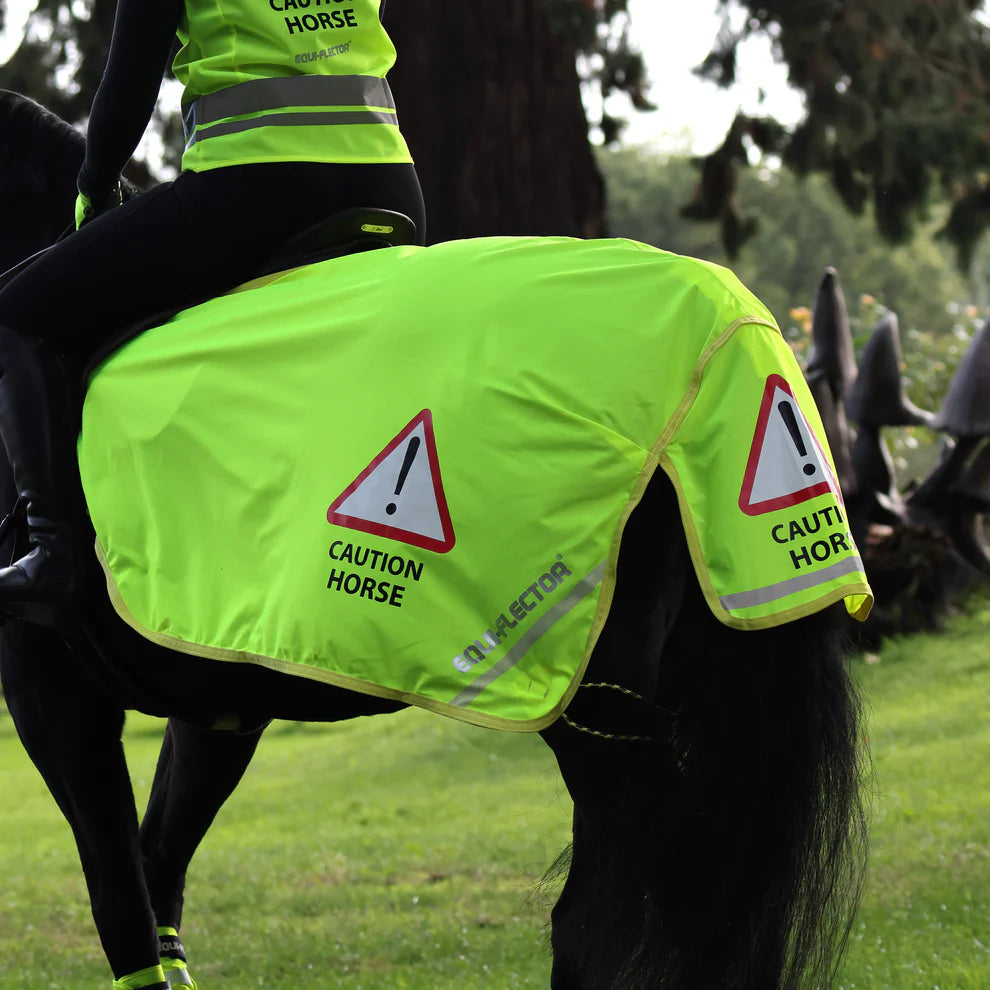Shires EQUI-FLECTOR Reflective Mesh Exercise Sheet