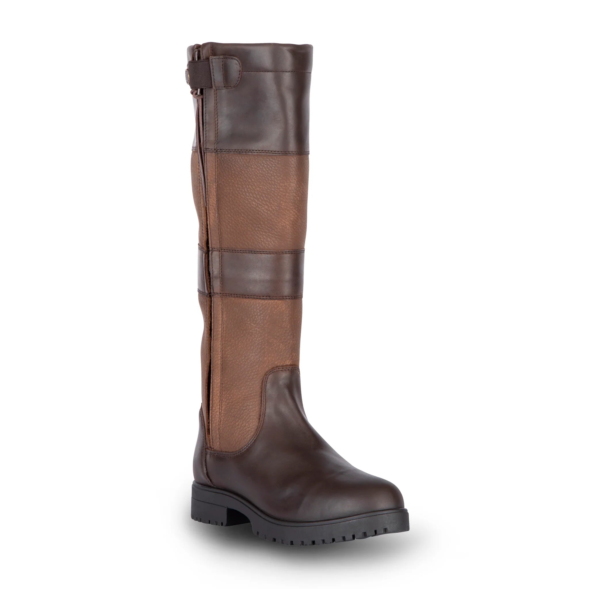 Shires Moretta Bella II Country/Yard Boots, Waterproof, Zip Fastening, Brown