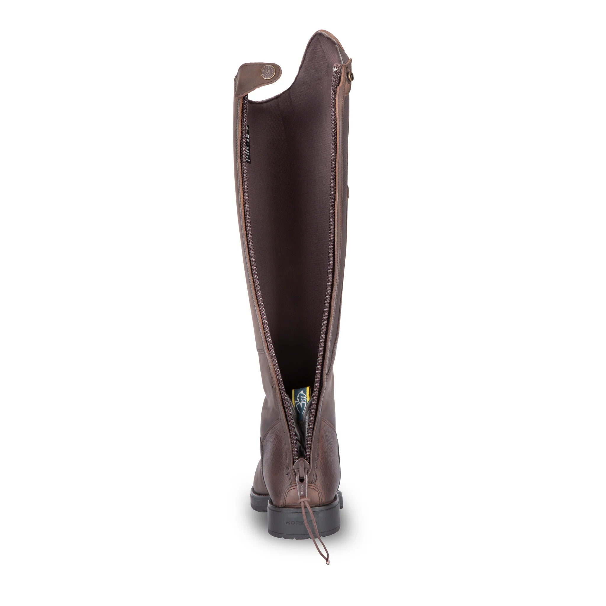 Shires Moretta Ventura Lite Riding Boots,  Zip Fasten, Dark Brown