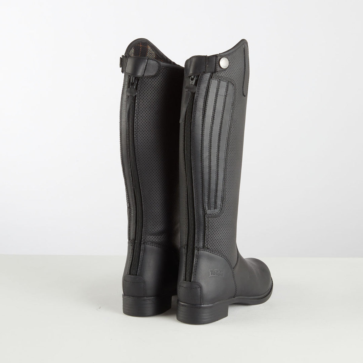 Toggi Tucson Childrens Long Riding Boots, Oily Nubuck Leather Childs, Country