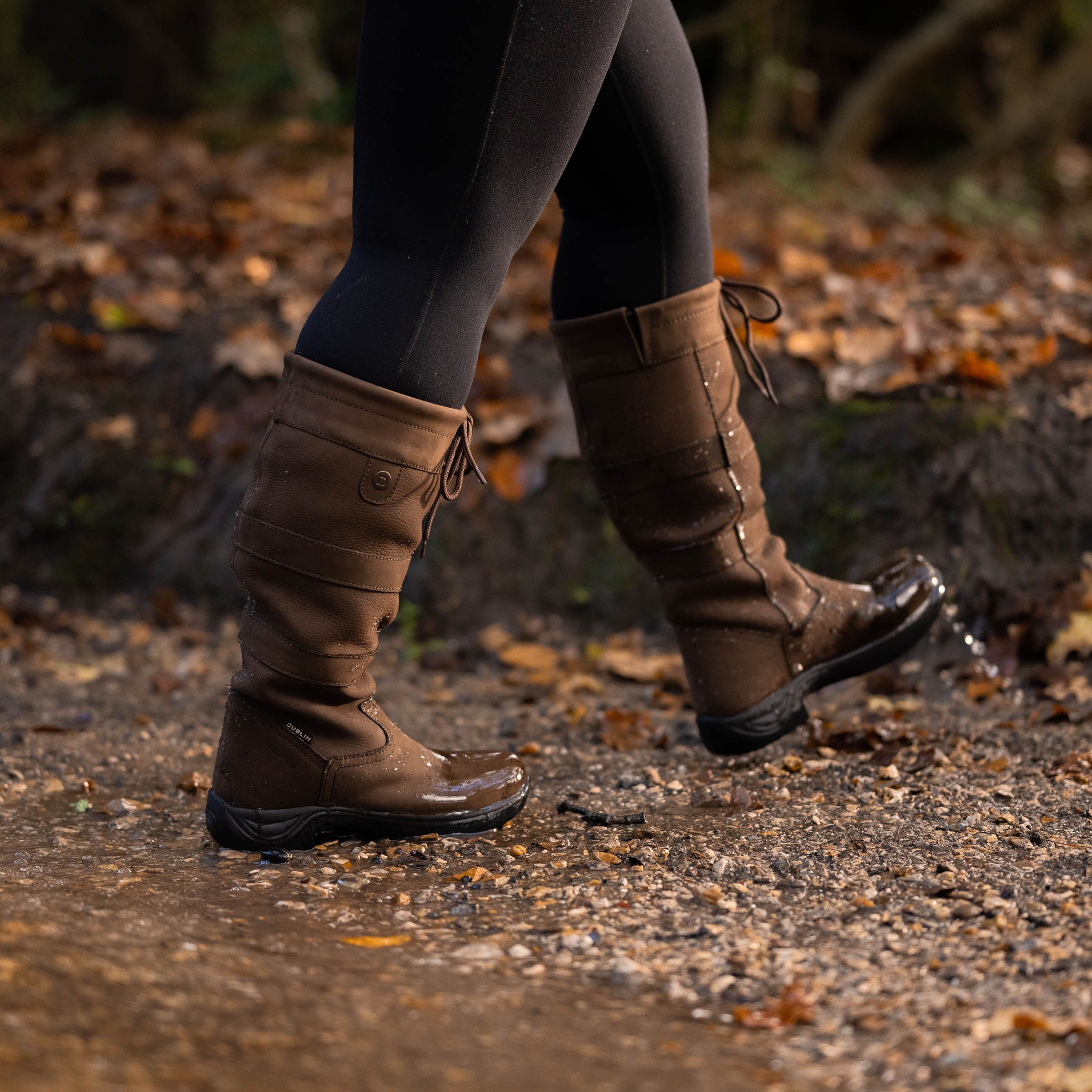 Dublin River Boots lll, Waterproof Country Horse Riding Boots, Reg, Wide, XW.