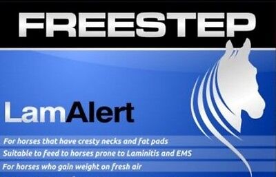 Picture of Freestep lamalert horse feed supplement if prone to laminitis and EMS