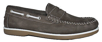 Picture of Kanyon Florence Ladies Boat Deck Shoes Casual Nubuck Leather Rubber Sole Womens