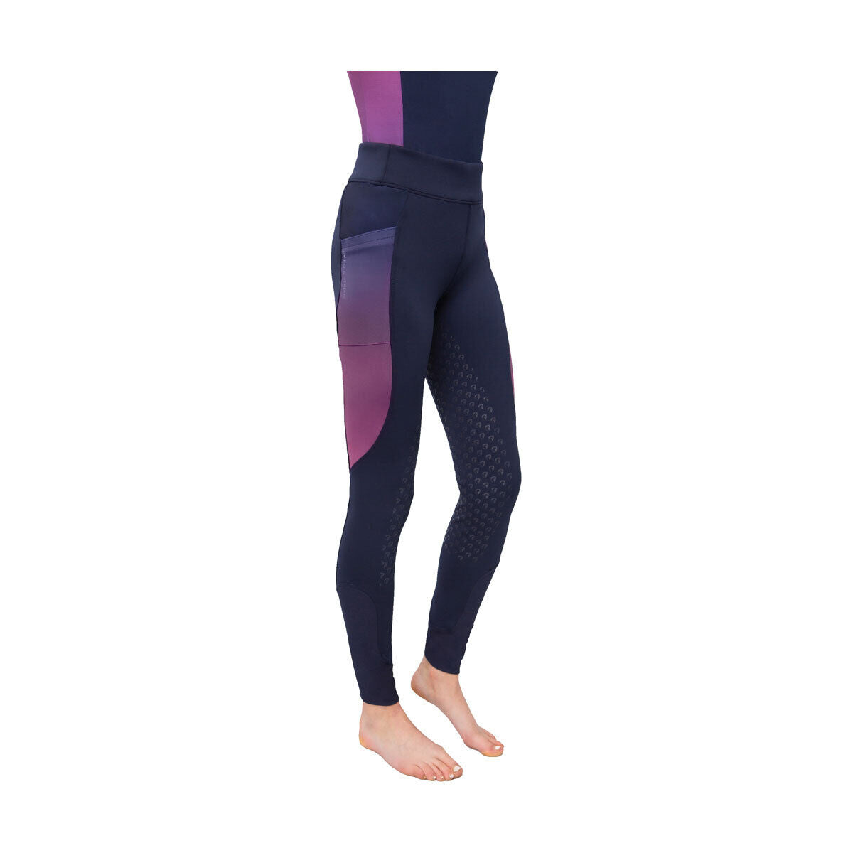 Picture of Synergy Elevate Riding Tights by Hy Equestrian, Moisture Wicking, 2 Colours
