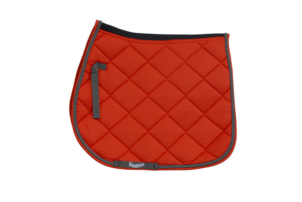 Picture of Rhinegold Elite Carnival Ventilated Saddlepad Saddle Cloth | Pony, Cob, Full |