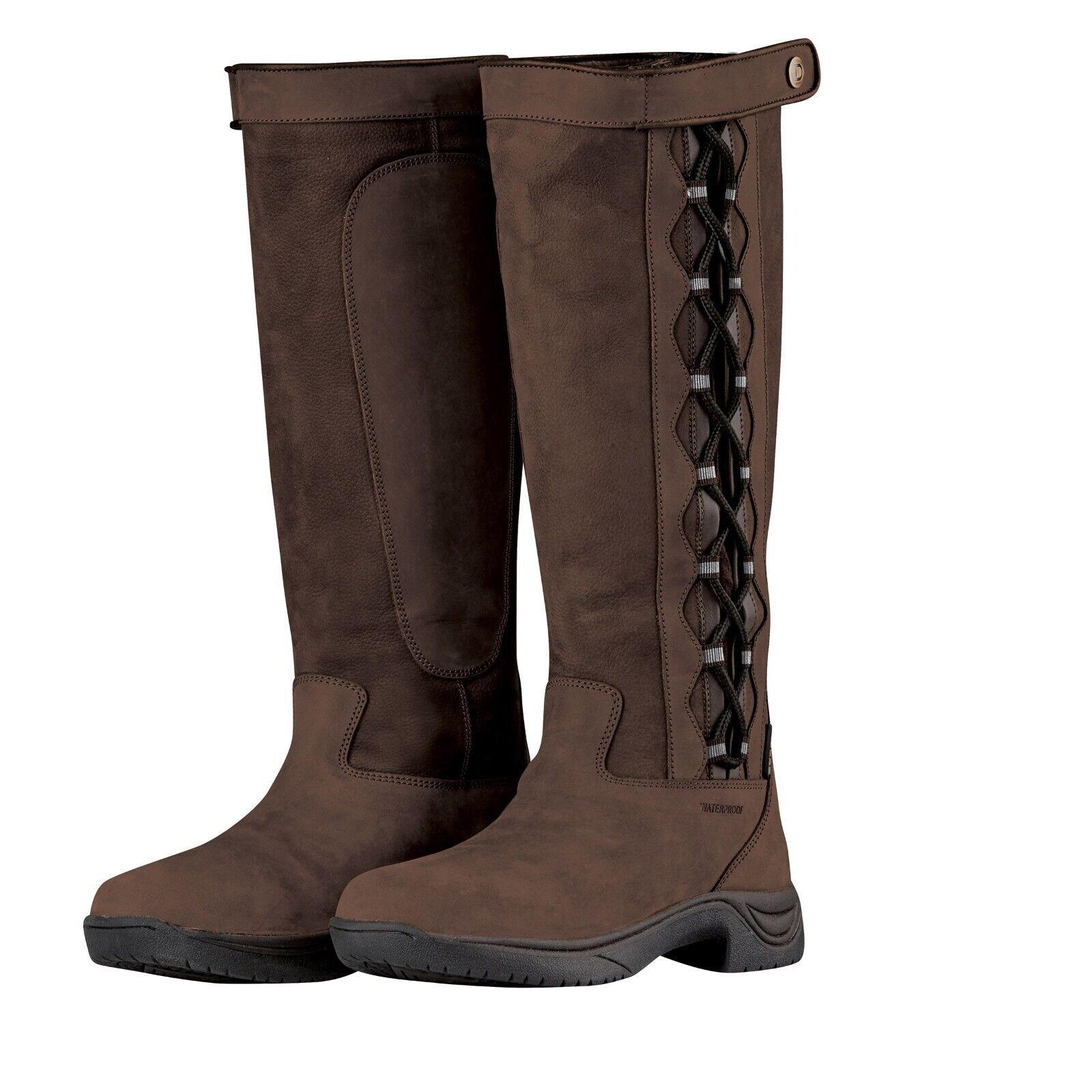 Picture of Dublin Pinnacle Boots II, Waterproof Long Country Boots, Riding, Yard, UK 3-9
