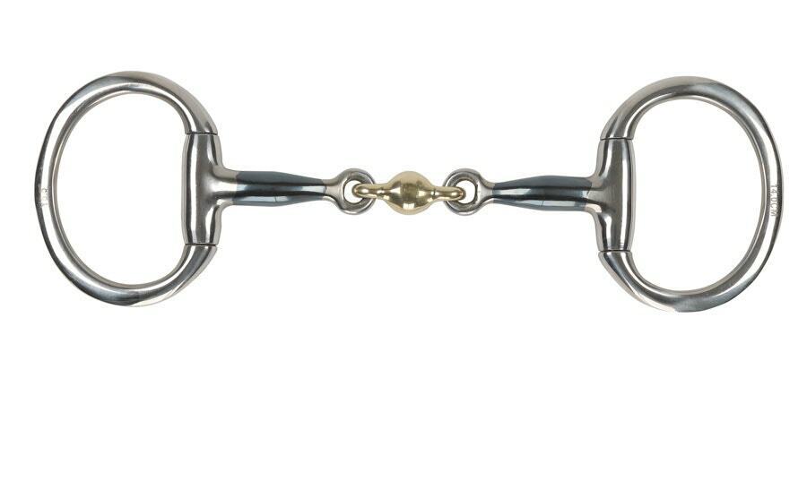Picture of Shires Flat Eggbutt With Lozenge | Blue Sweet Iron | Horse Bit | 4 Sizes