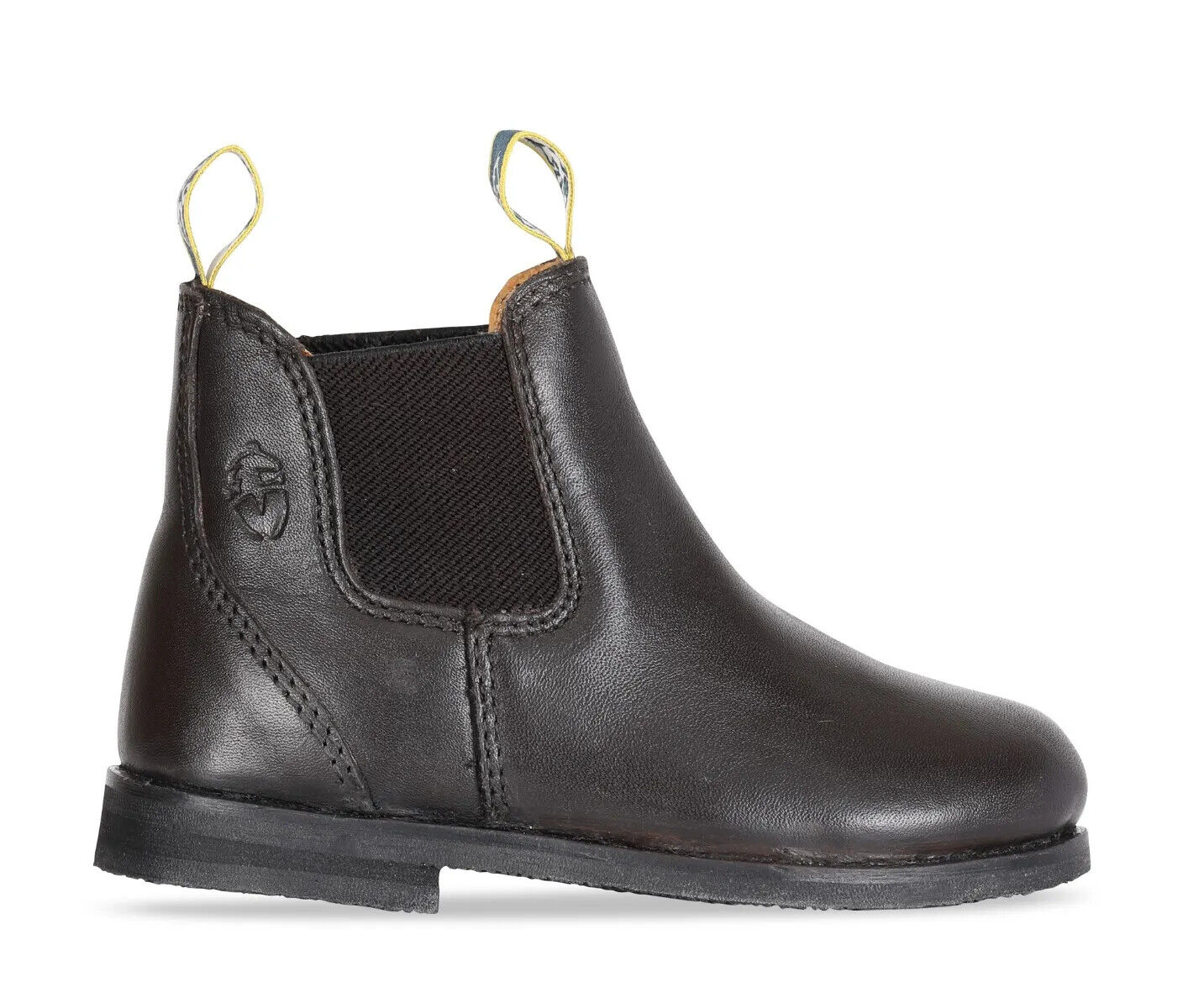 Picture of Shires Moretta Clio Paddock Jodhpur Child's Short Horse Riding Boots Black Brown