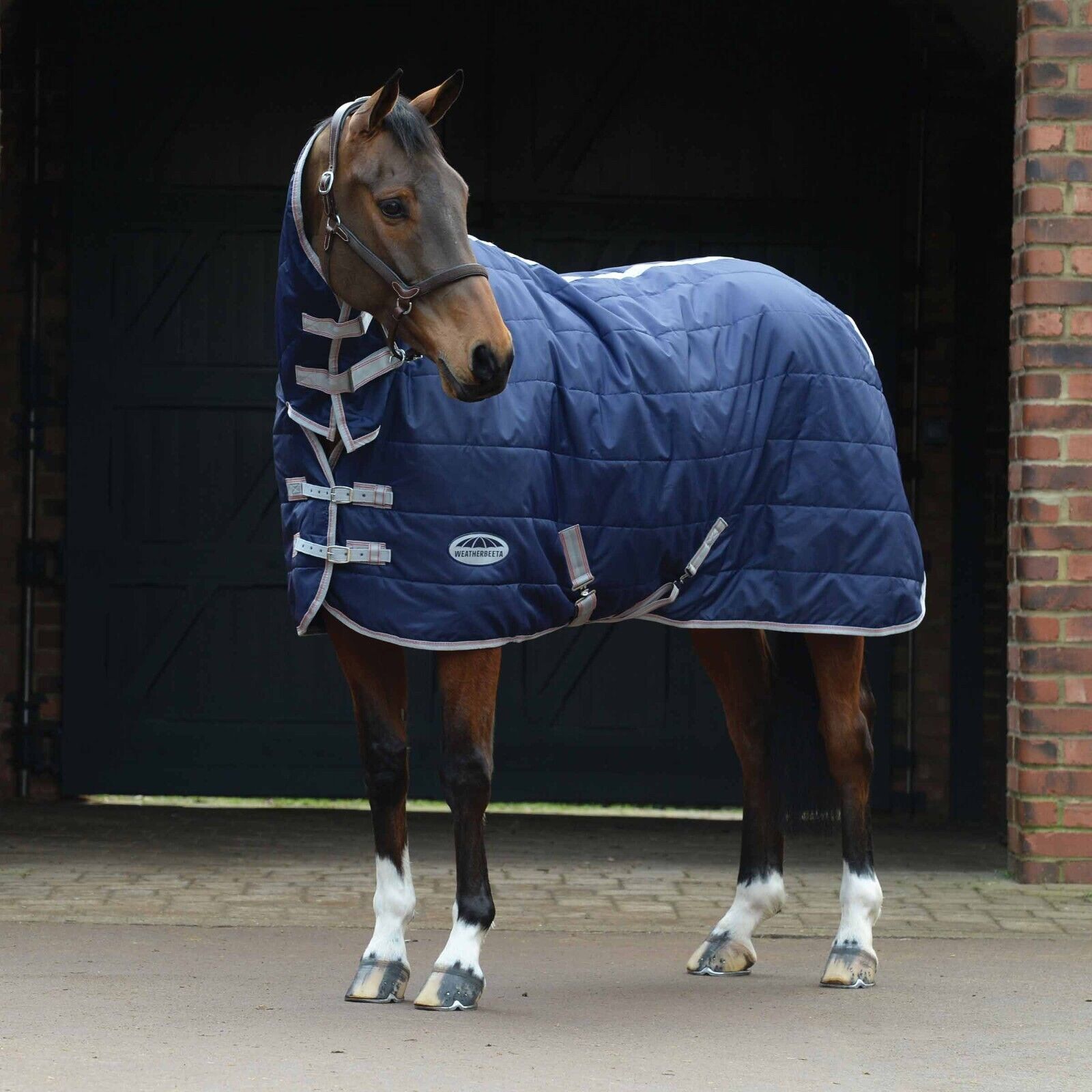 Picture of Weatherbeeta Comfitec 210d STABLE Rug 110g Channel Quilt Full Neck Medium/Lite