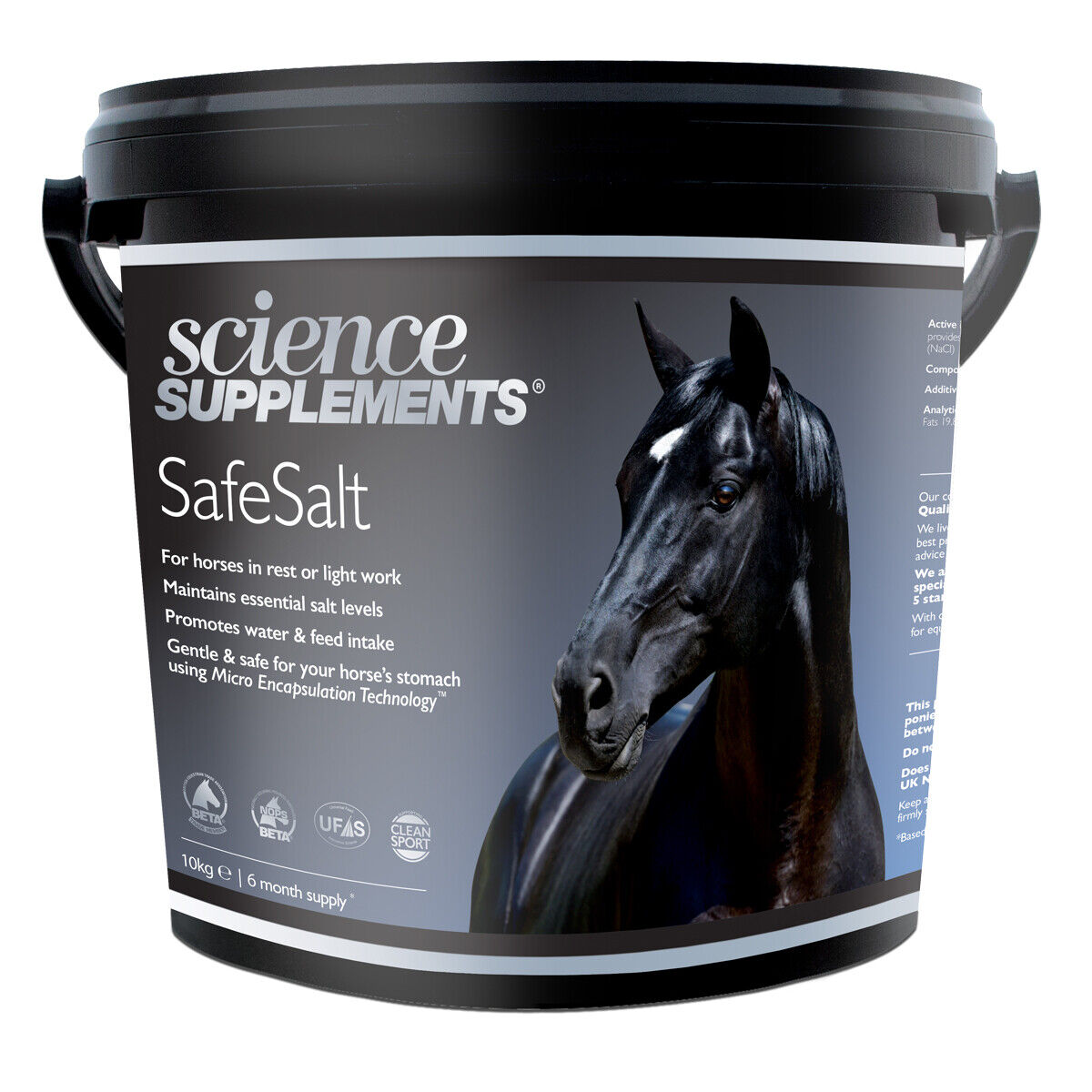 Picture of Science Supplements SafeSalt,  Gentle Balanced Palatable Electrolytes 2kg / 10kg