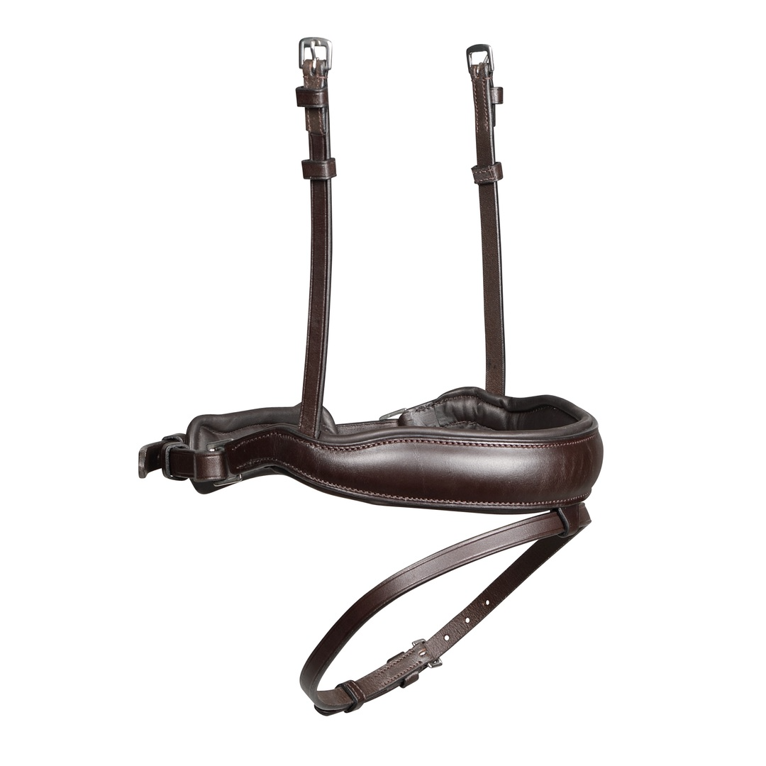 Picture of Noseband, Shires Velociti Lusso Dressage Flash Noseband, Black, Havana, 3 Sizes
