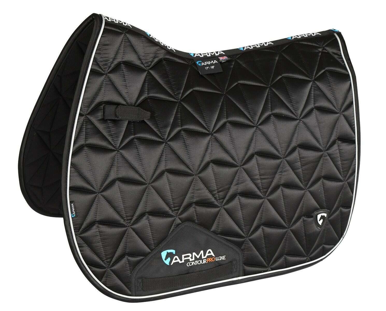 Picture of Shires Arma Luxe Gloss Saddlecloth | 3 Sizes | 5 Colour Options