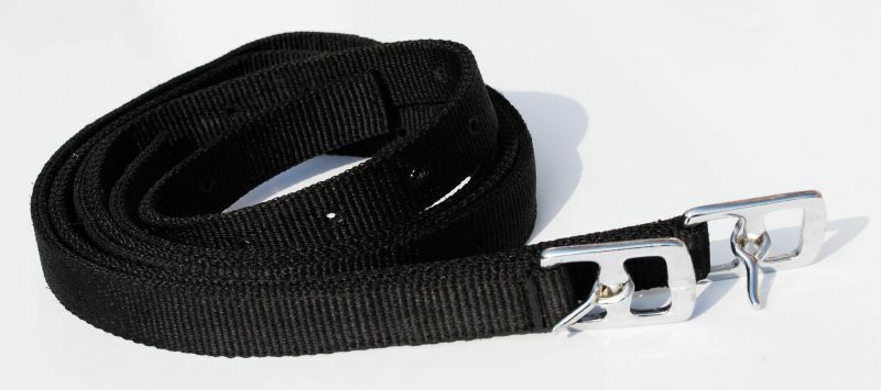Picture of Windsor Synthetic Childrens Stirrup Leathers ,  48" or 54", in Black