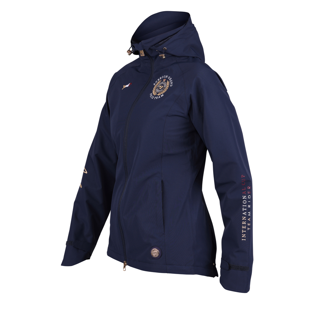 Picture of Shires Aubrion Waterproof Team Jacket, Navy or Grey,  XXS-XXL