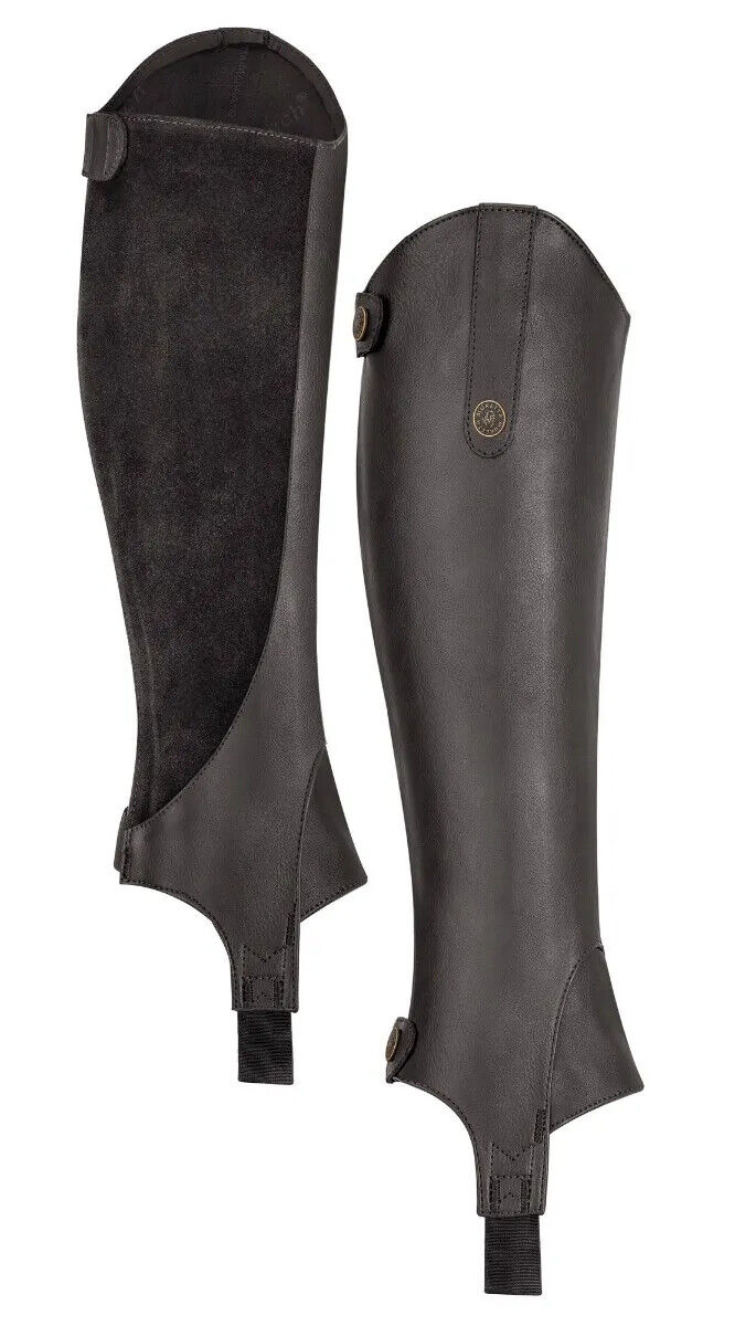 Picture of Shires Moretta Synthetic Gaiters | Brown / Black  |  Child Sizes