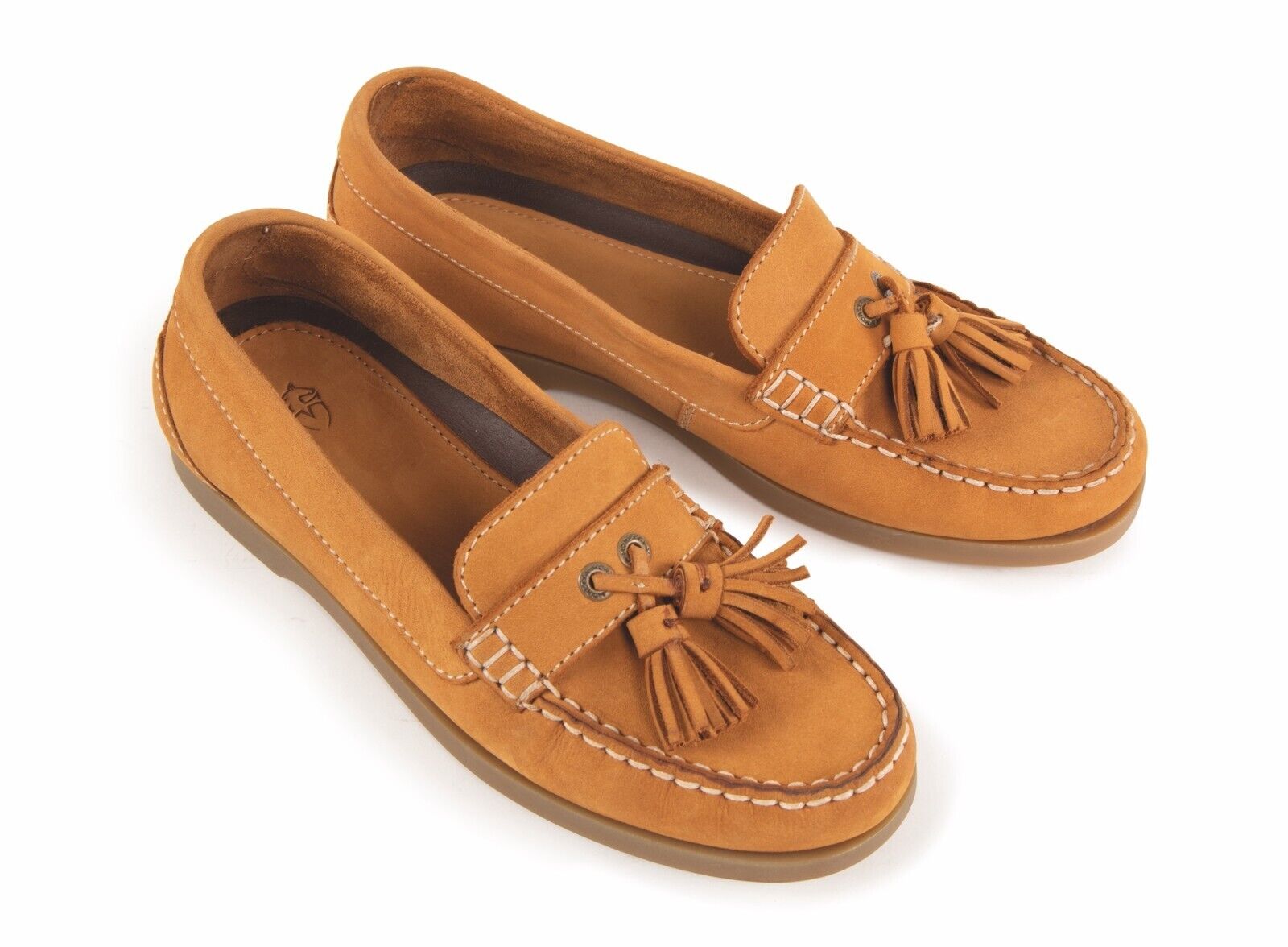 Picture of Shires Moretta Alita Loafers Deck Shoes | Ladies | Navy or Tan | Sizes UK 4-UK 8