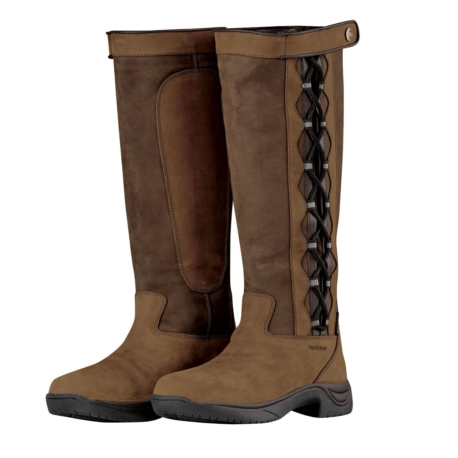 Picture of Dublin Pinnacle Boots II, Waterproof Long Country Boots, Riding, Yard, UK 3-9