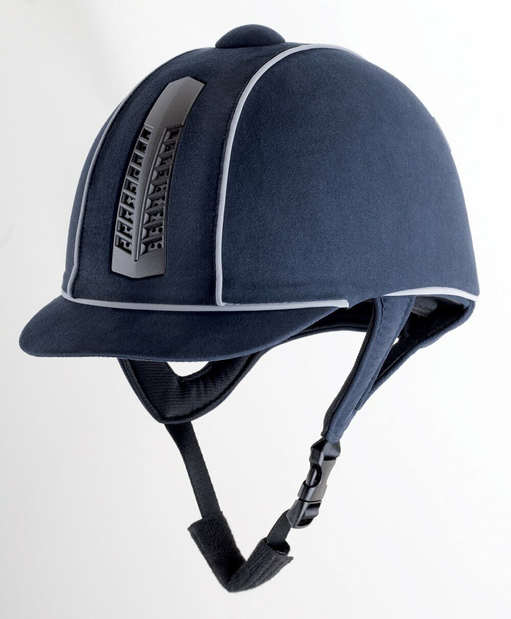 Picture of Rhinegold Reflective Pro Ventilated Horse Riding Hat/Helmet | PAS 015, Kitemark